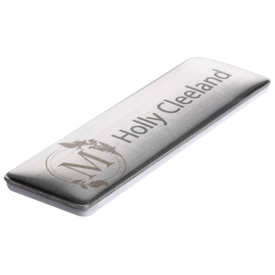 Epoxy Dome Name Badges - Custom Cups Now