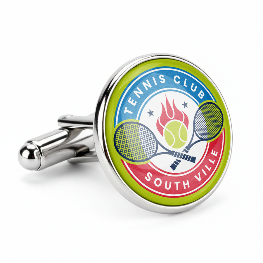 Epoxy Cufflinks - Custom Cups Now