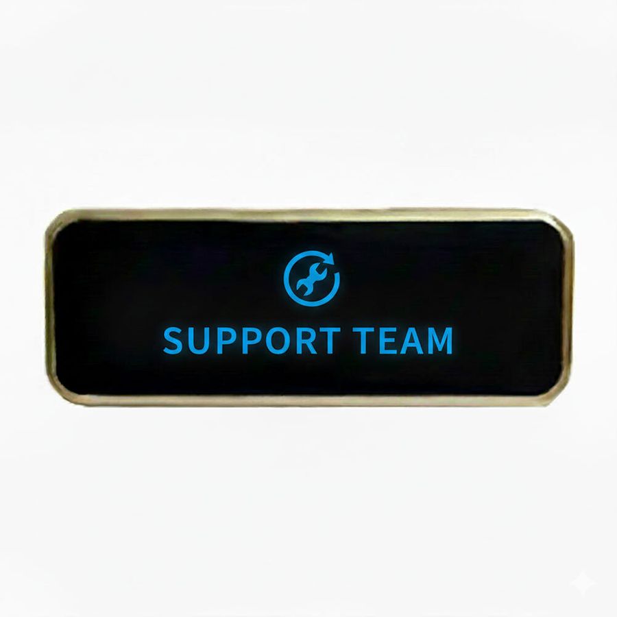 LED Name Badges - Custom Cups Now