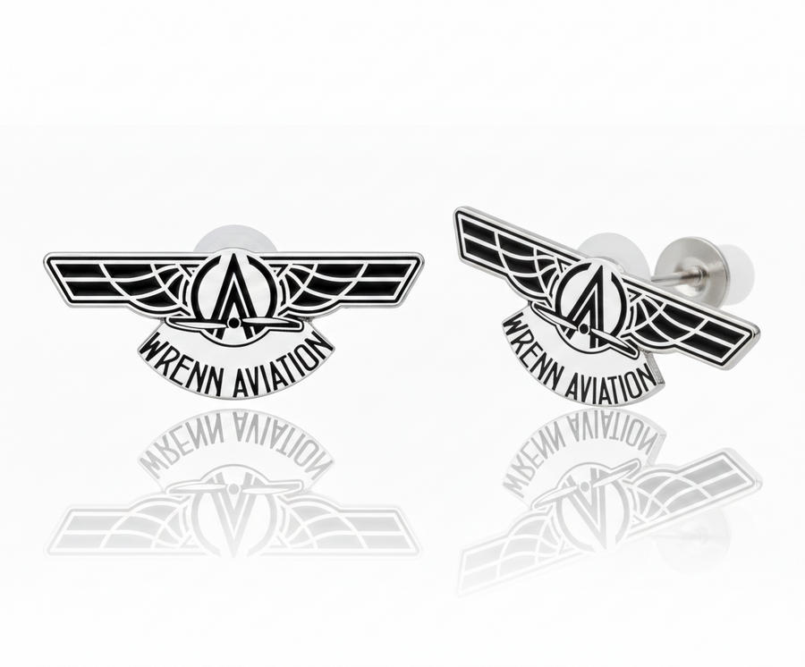 Hard Enamel Metal Earrings - Custom Cups Now