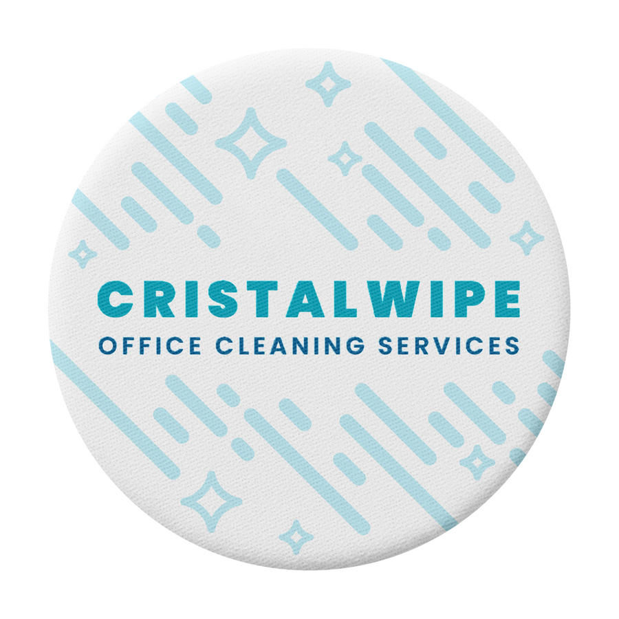 Woven Button Pins - Custom Cups Now