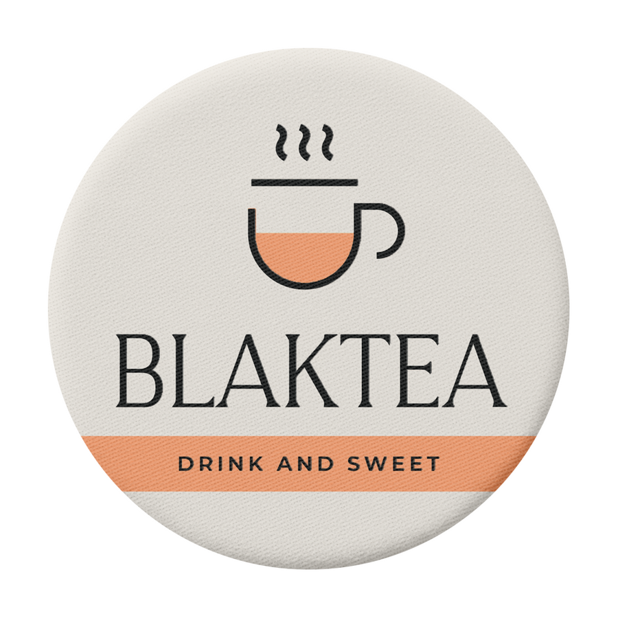 Woven Button Pins - Custom Cups Now