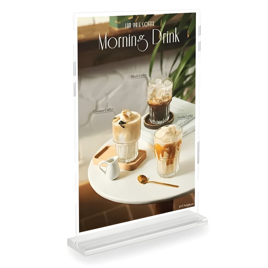 Acrylic Display Menus - Custom Cups Now