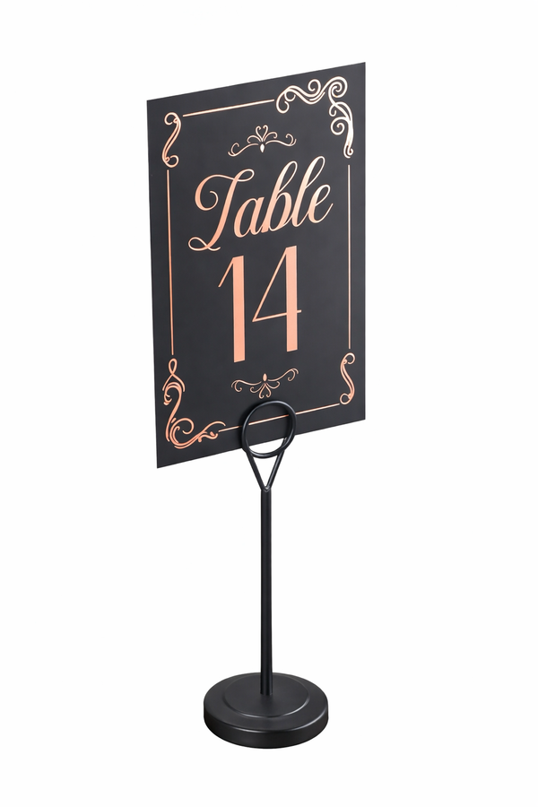 Paper Table Numbers - Custom Cups Now