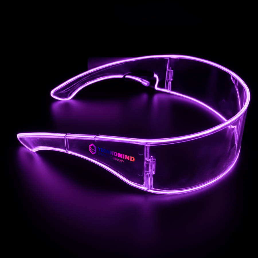 Light Up Cyber Glasses - Custom Cups Now