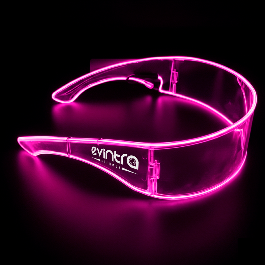 Light Up Cyber Glasses - Custom Cups Now