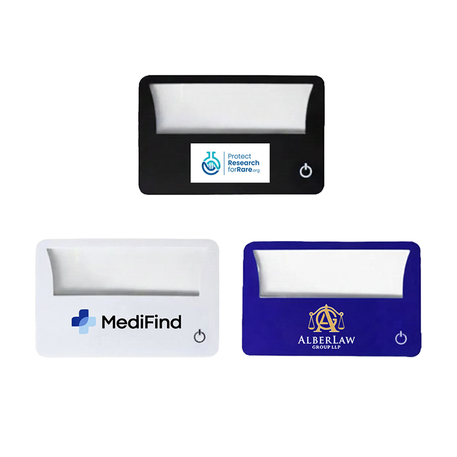Card Shaped Magnifiers - Custom Cups Now