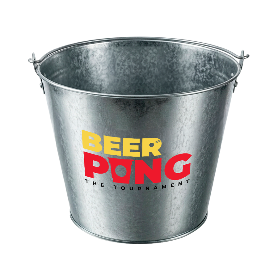 Tinplate Beer Buckets & Opener Combo - Custom Cups Now