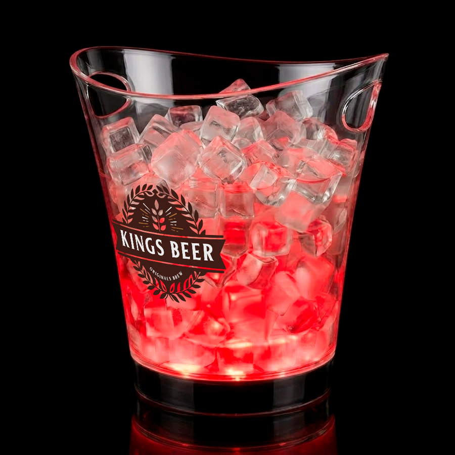 Classic Light-Up Drink Buckets - Custom Cups Now