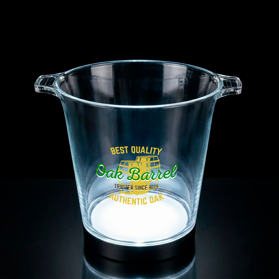 Multi-Color Light-Up Drink Buckets - Custom Cups Now