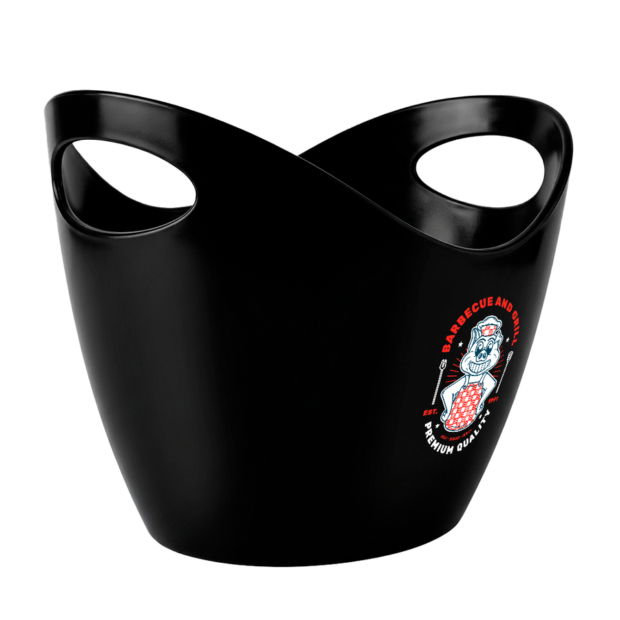 Curved Dual-Handle Drink Buckets - Custom Cups Now