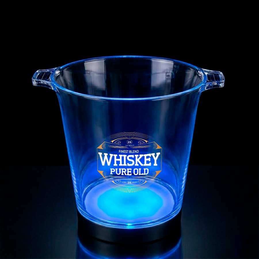 Multi-Color Light-Up Drink Buckets - Custom Cups Now