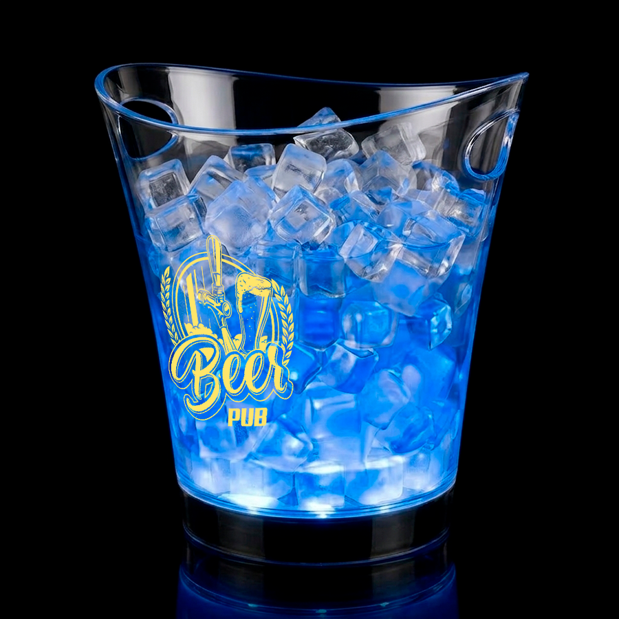 Classic Light-Up Drink Buckets - Custom Cups Now