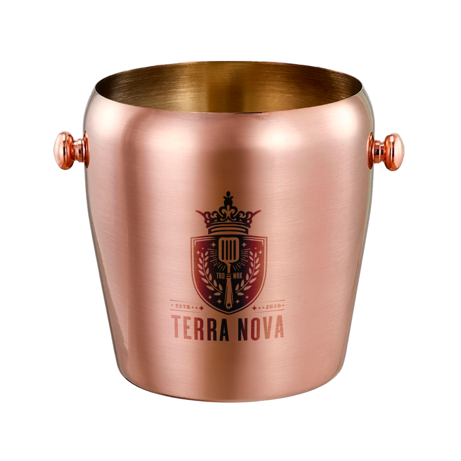 Stainless Steel Champagne Barrels - Custom Cups Now