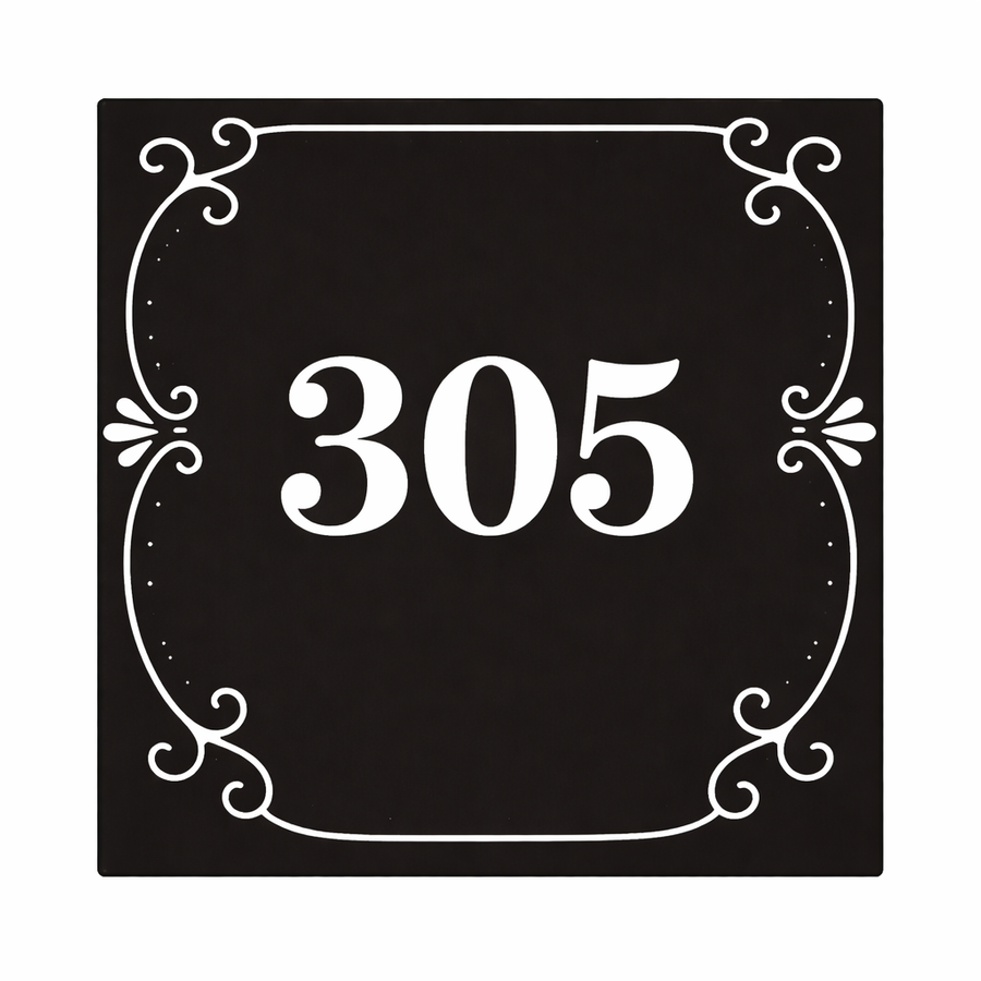 Bespoke Door Number Plates - Custom Cups Now