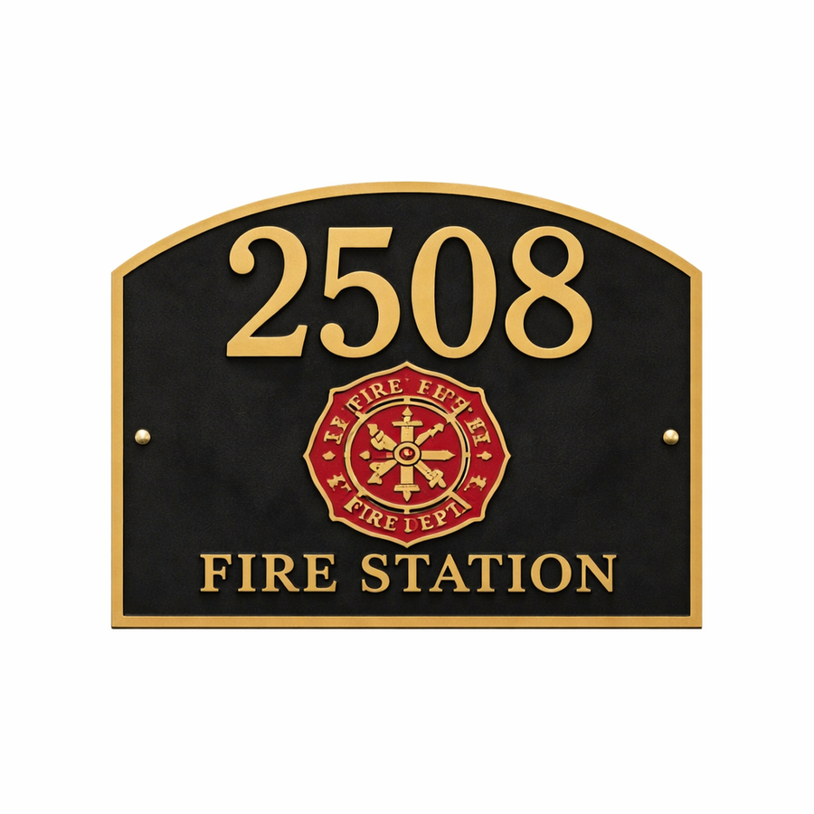 Cast Metal House Signs - Custom Cups Now