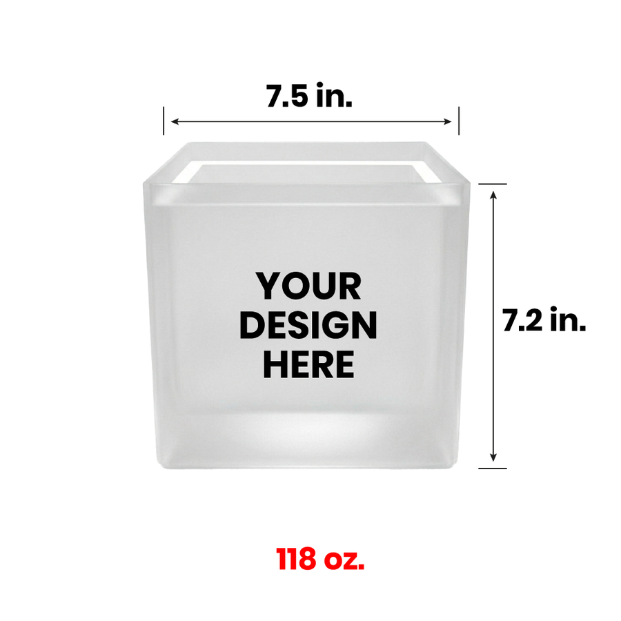 LED Frosted Drink Cubes - Custom Cups Now