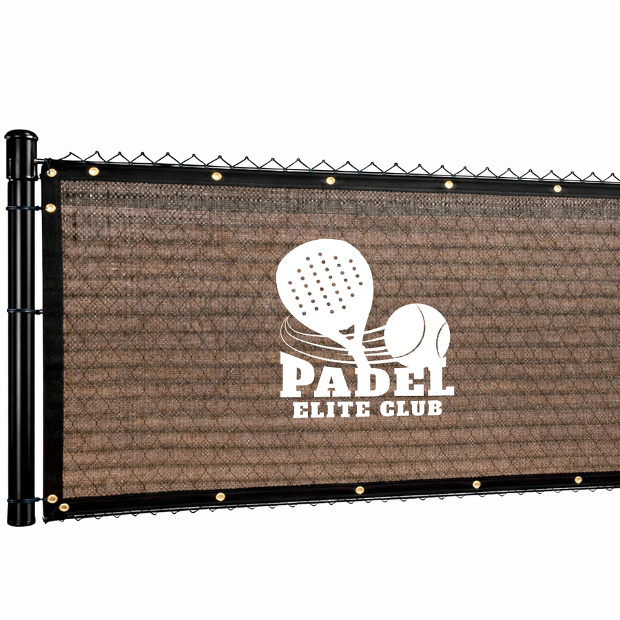 Custom 85% Blockage Fence Screen - Custom Cups Now