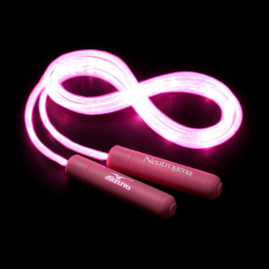 PVC Fiber Optic Light-Up Jump Rope - Custom Cups Now