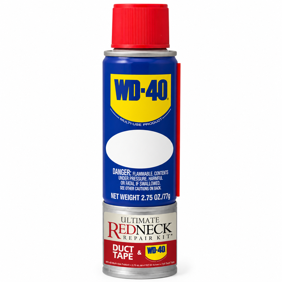 Ultimate Fix-All Kits, WD-40 2.75 oz Handy Cans and 6 yards of Duct Tapes - Custom Cups Now