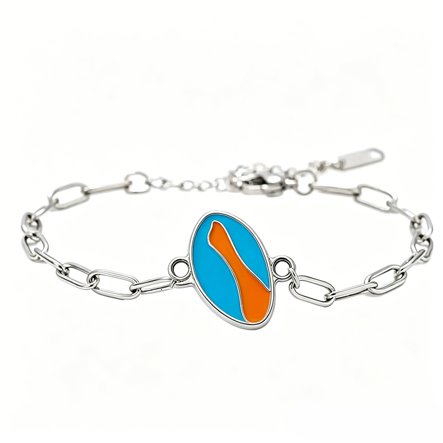 Soft Enamel Charm Bracelets - Custom Cups Now