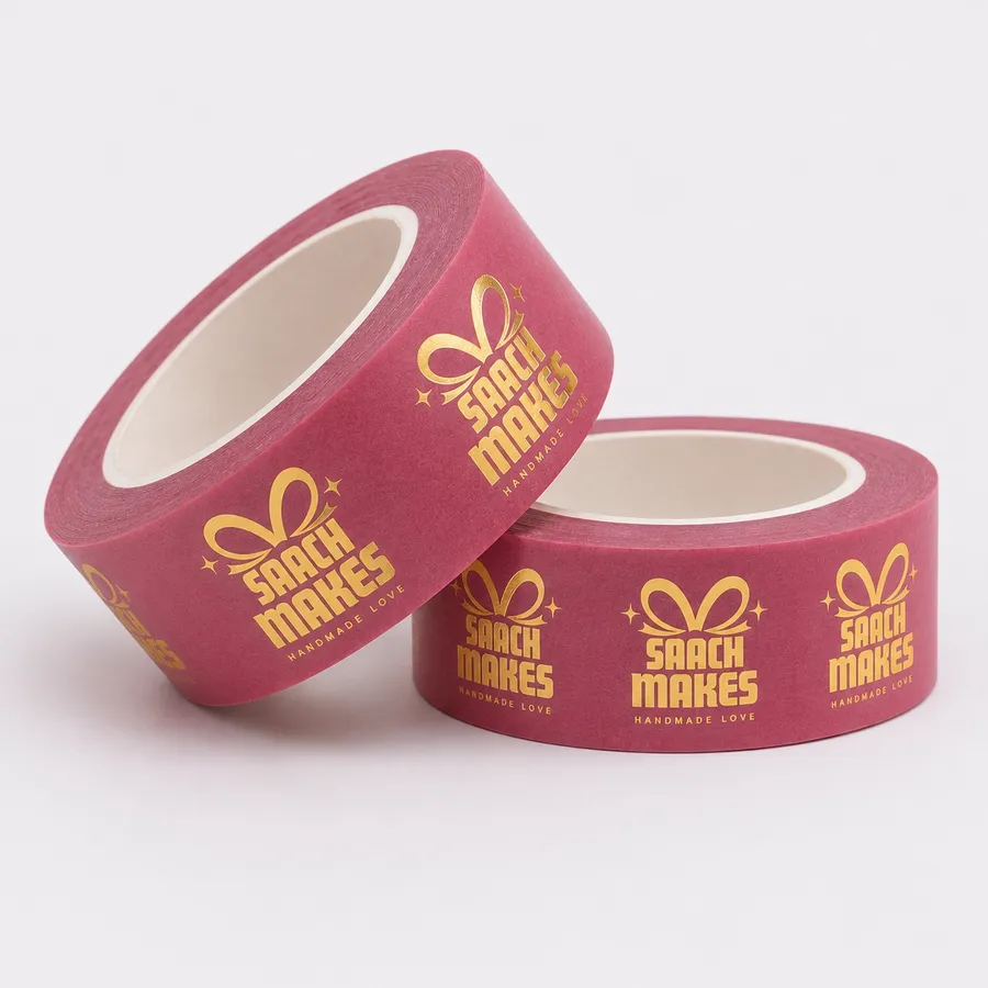 Foil Stamped Washi Tapes - Custom Cups Now