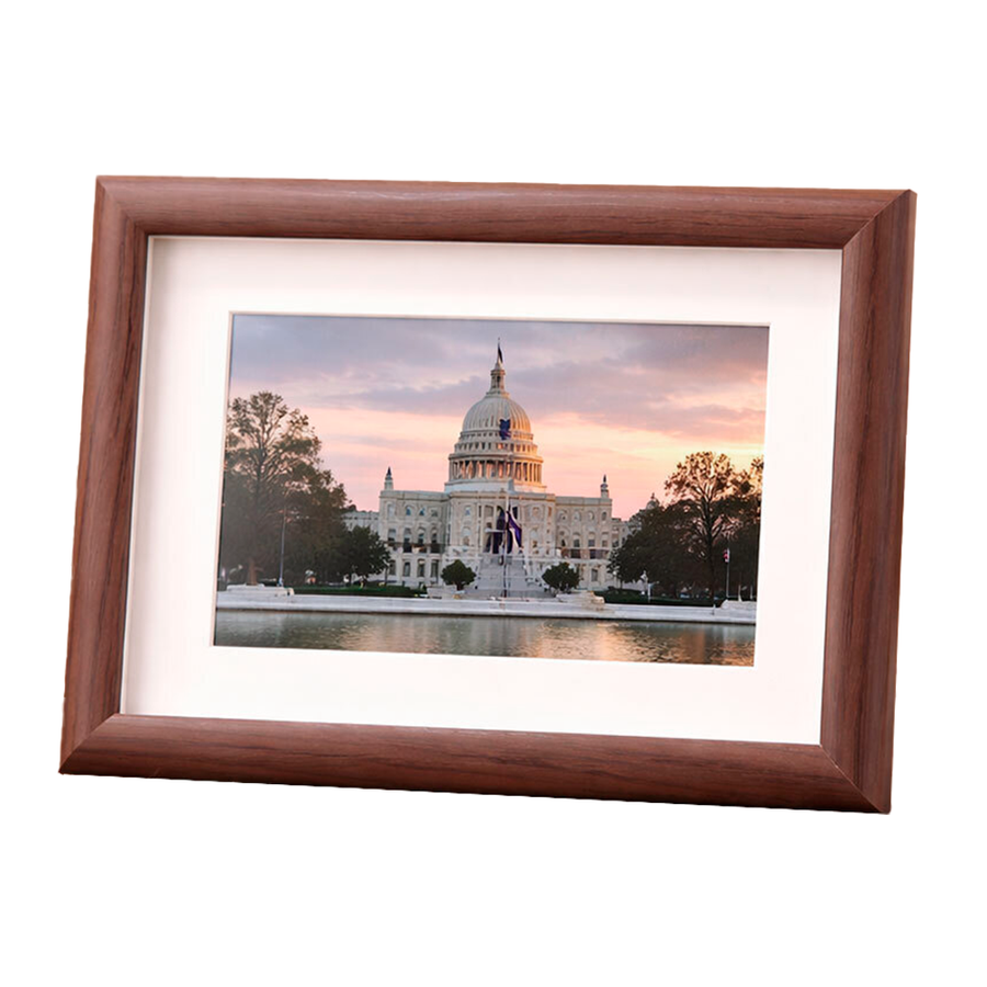 Wooden Desktop Photo Frames - Custom Cups Now