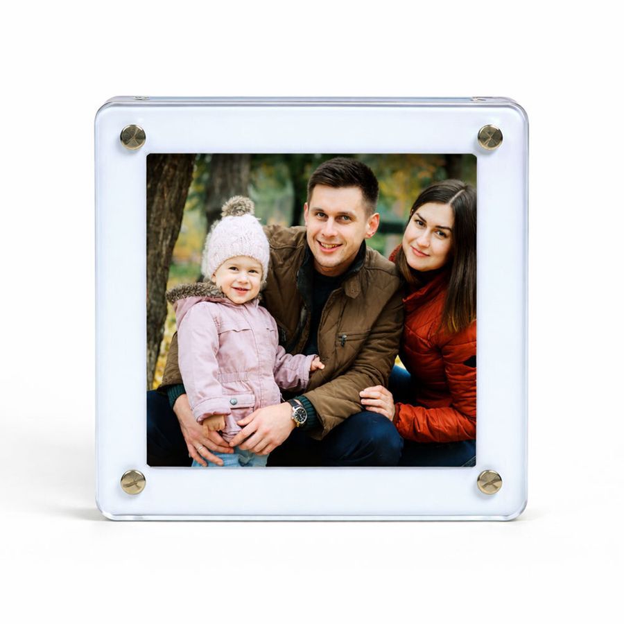 Acrylic Magnetic Photo Frames - Custom Cups Now