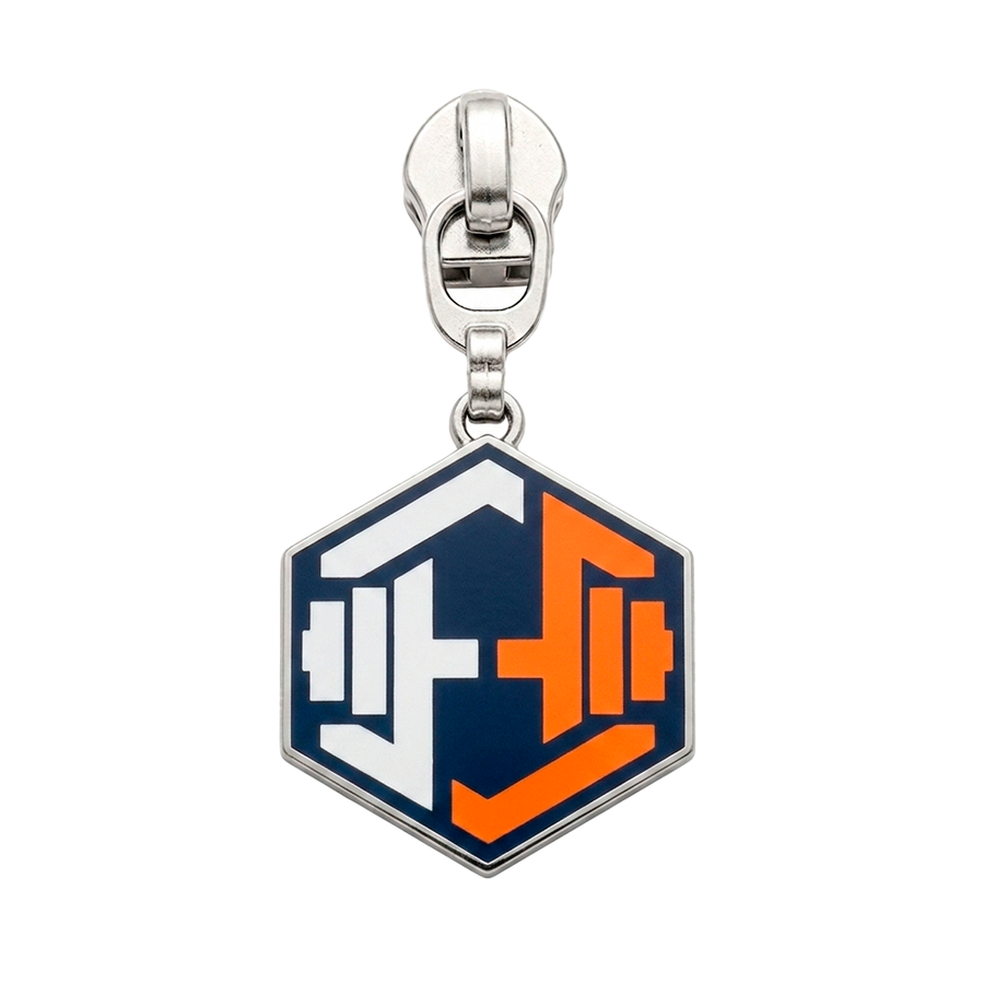 Offset Printing Metal Zipper Pullers - Custom Cups Now