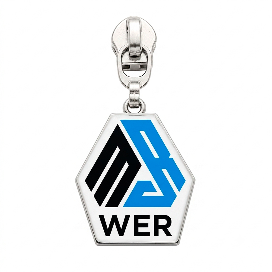 Offset Printing Metal Zipper Pullers - Custom Cups Now