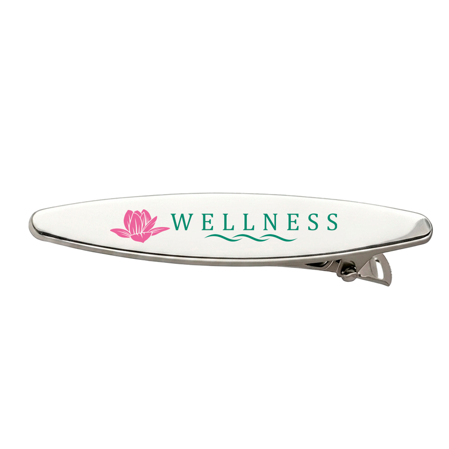 Printed Metal Hair Clips - Custom Cups Now