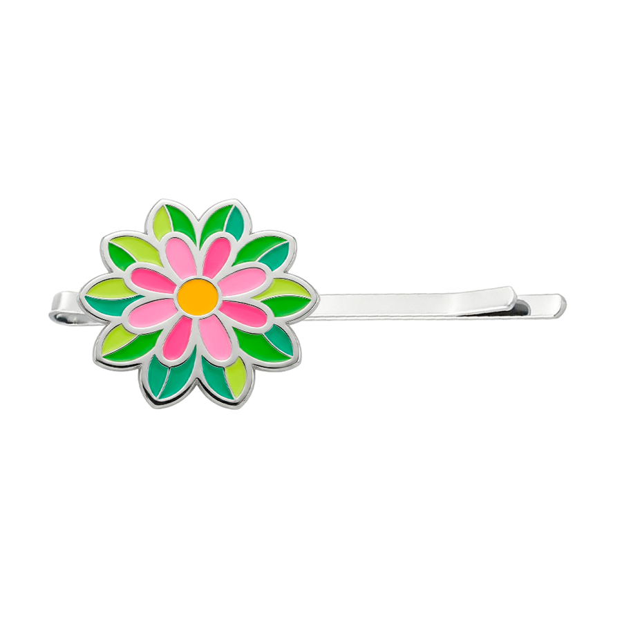 Soft Enamel Metal Hair Clips - Custom Cups Now
