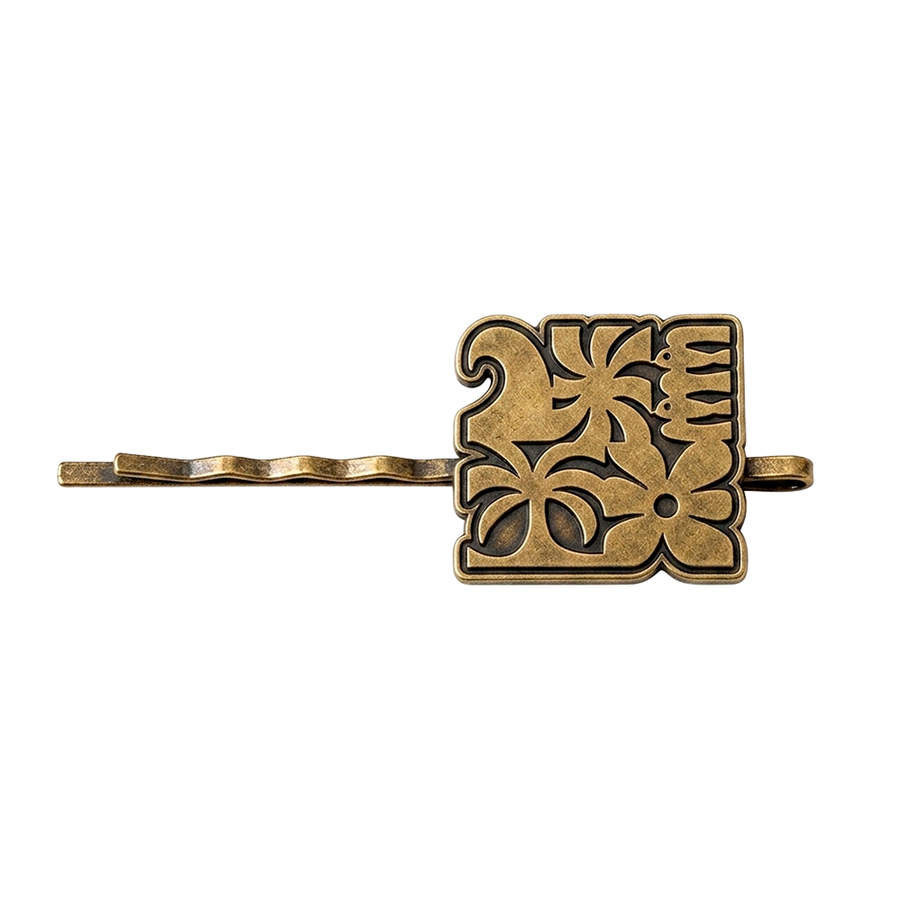 Die Struck Metal Hair Clips - Custom Cups Now