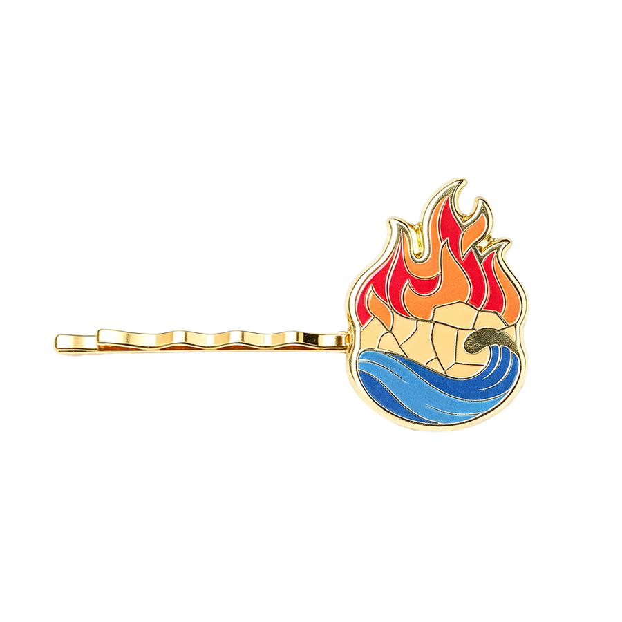 Hard Enamel Metal Hair Clips - Custom Cups Now