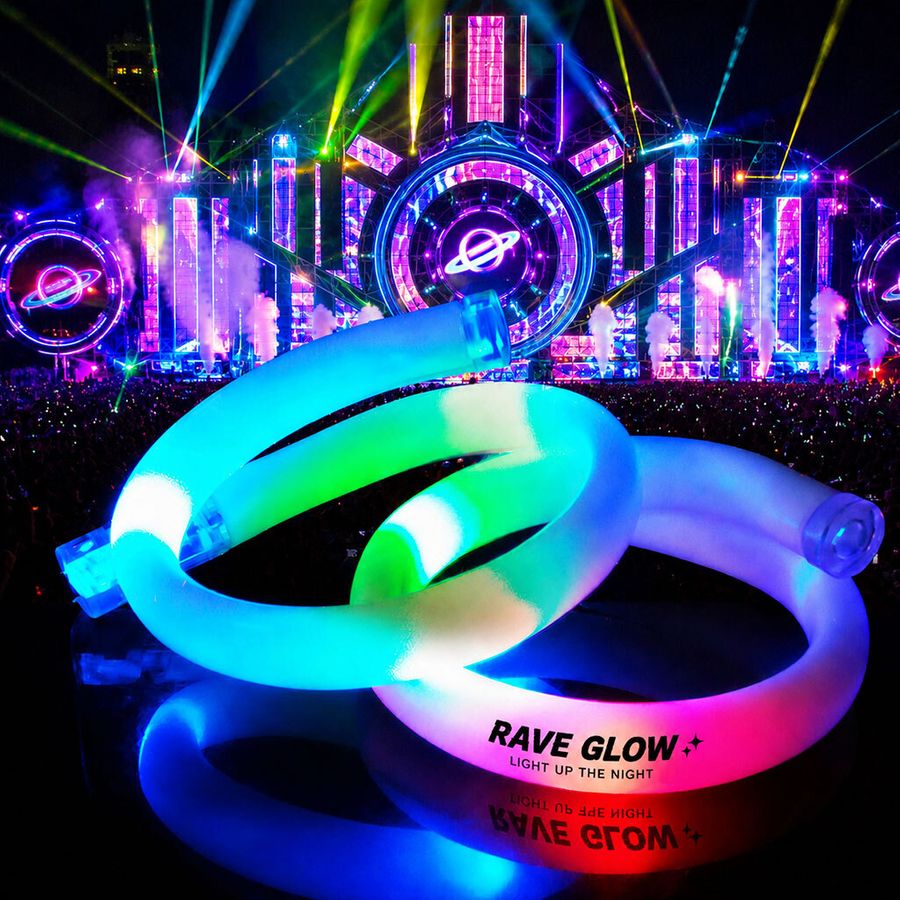 Glow Tube Wristbands - Custom Cups Now