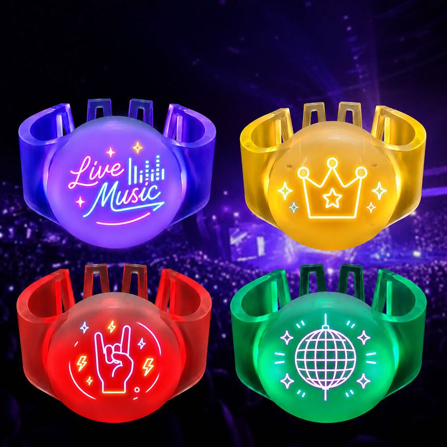 Glow Cheer Wristbands - Custom Cups Now
