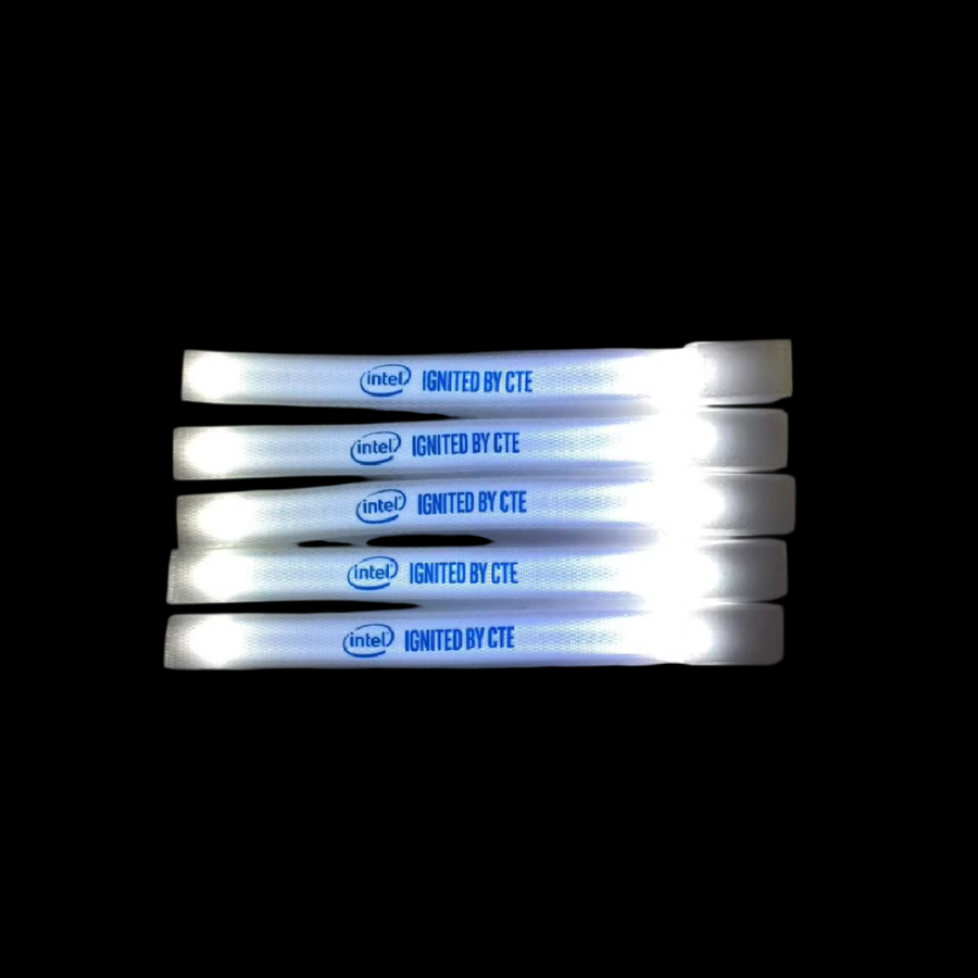 Glow Velcro Wristbands - Custom Cups Now
