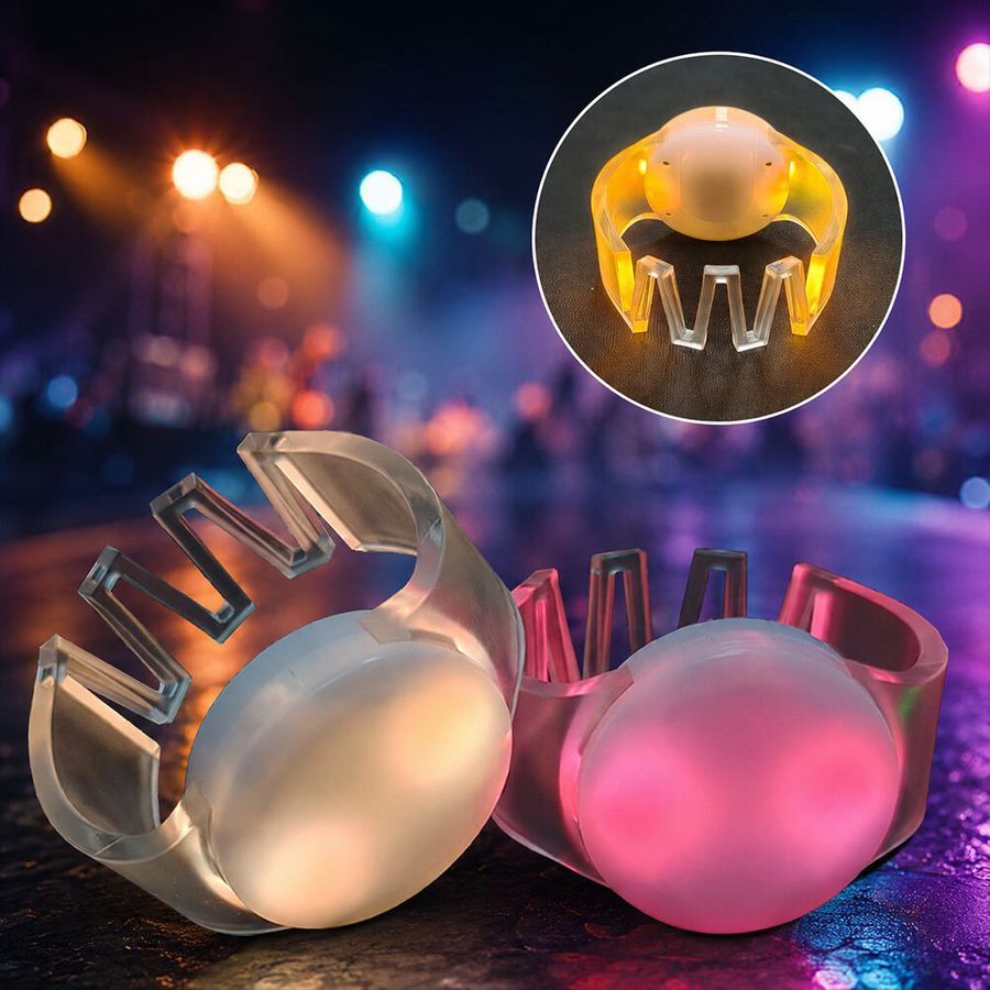 Glow Cheer Wristbands - Custom Cups Now