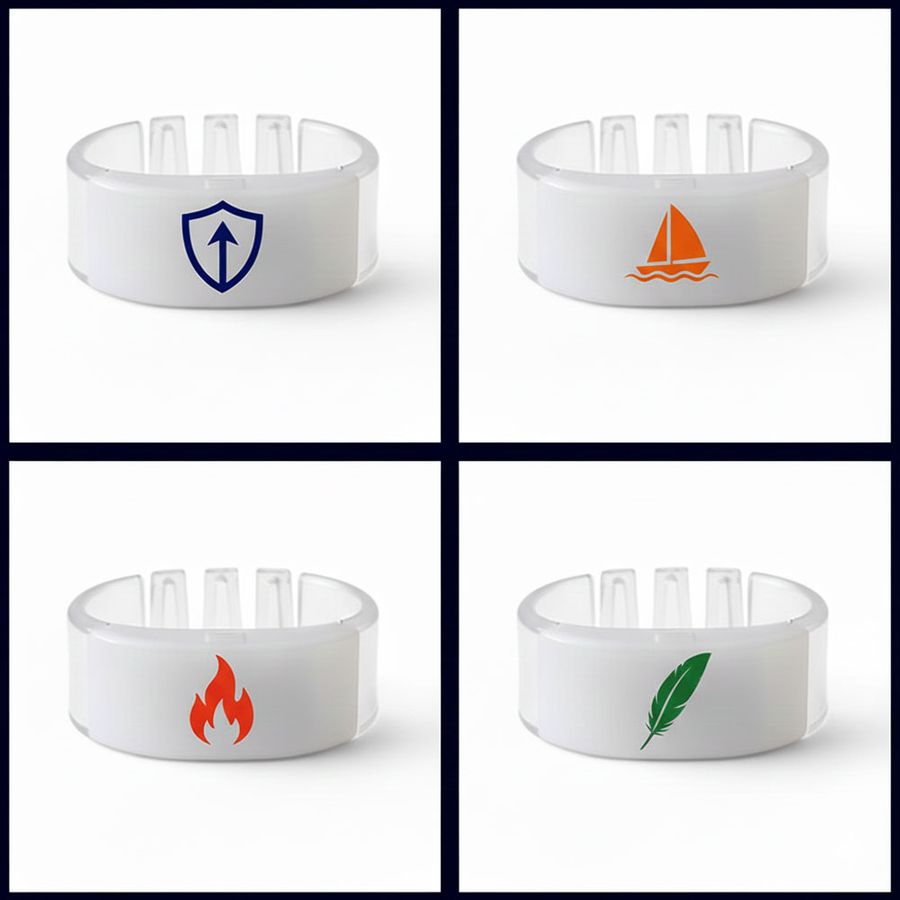 Glow Bangle Wristbands - Custom Cups Now