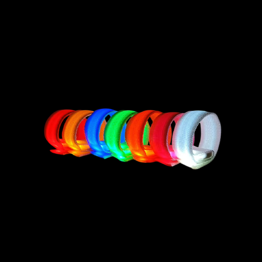 Glow Velcro Wristbands - Custom Cups Now
