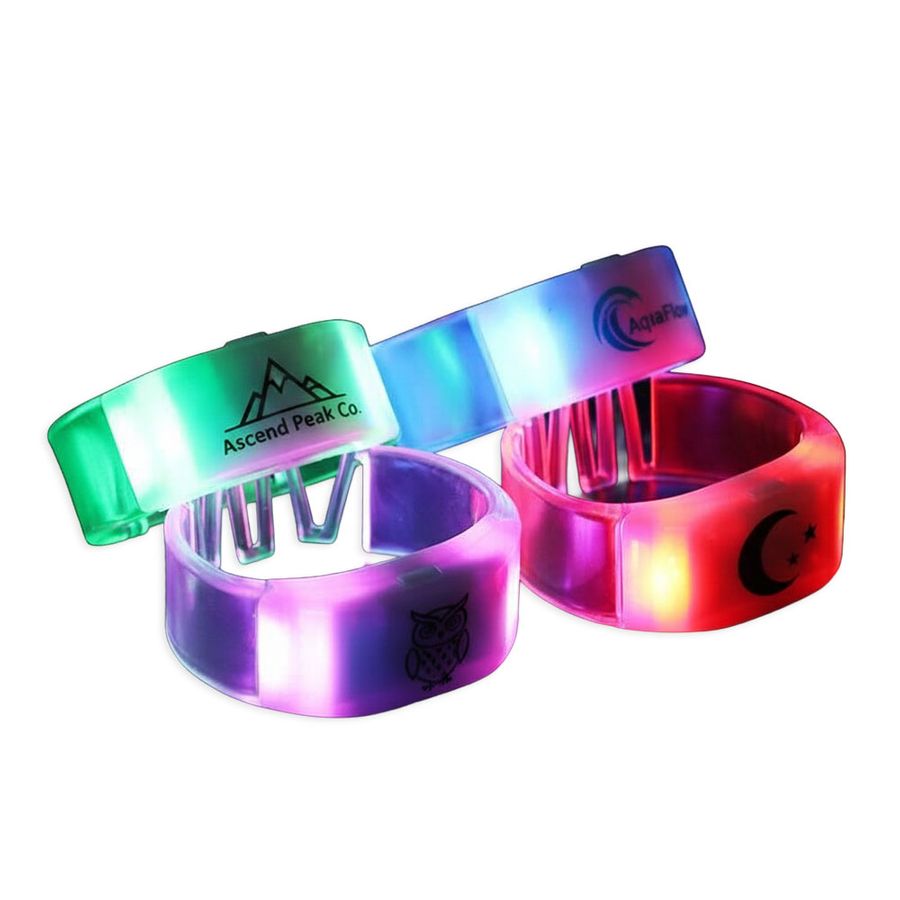 Glow Bangle Wristbands - Custom Cups Now