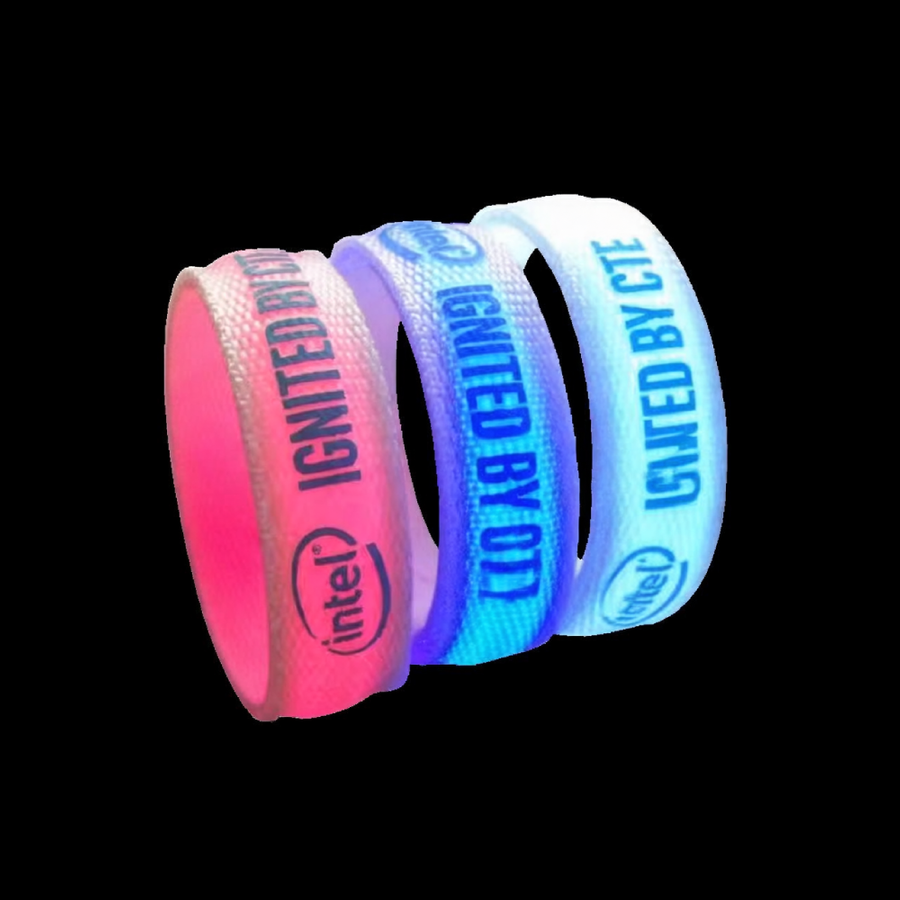 Glow Velcro Wristbands - Custom Cups Now
