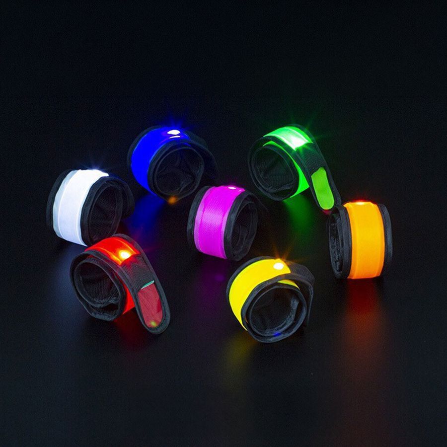 Light Up Slap Wristbands - Custom Cups Now