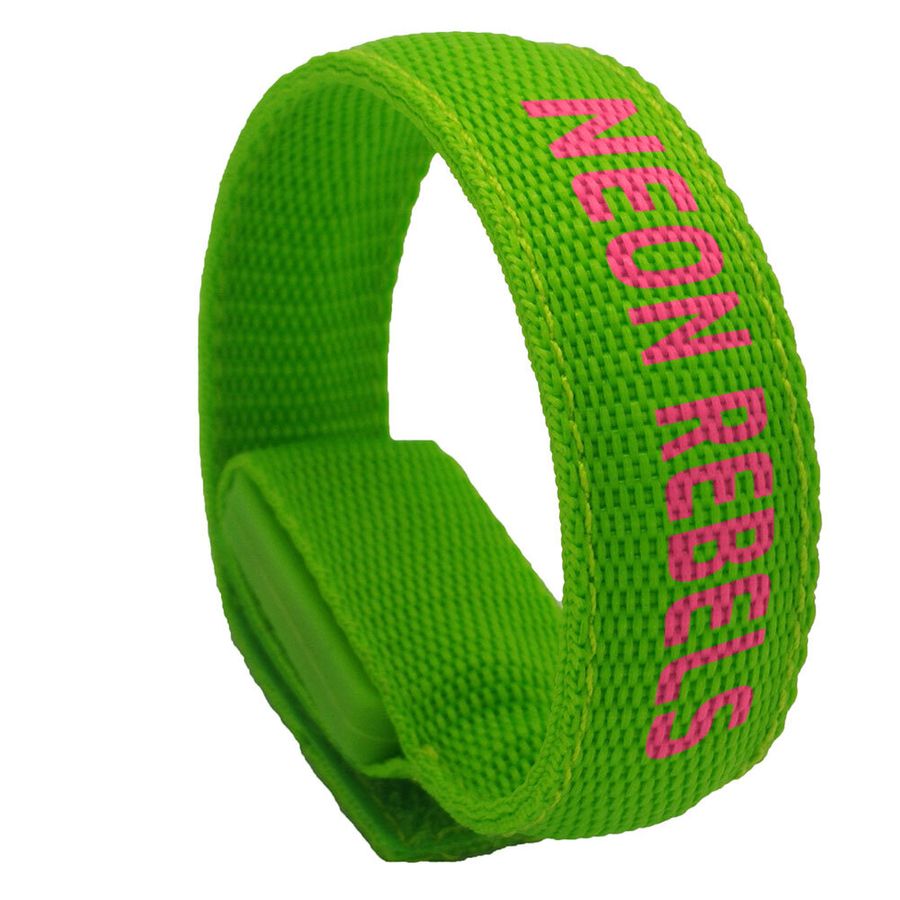 Glow Velcro Wristbands - Custom Cups Now