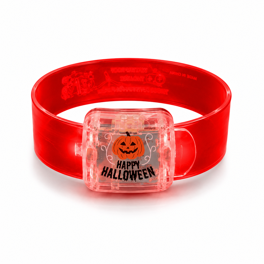 Light Up Plastic Wristbands - Custom Cups Now