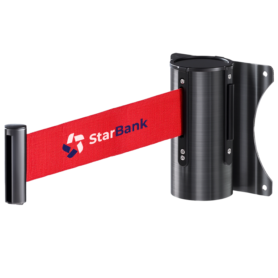 Wall Mount Retractable Belts - Custom Cups Now