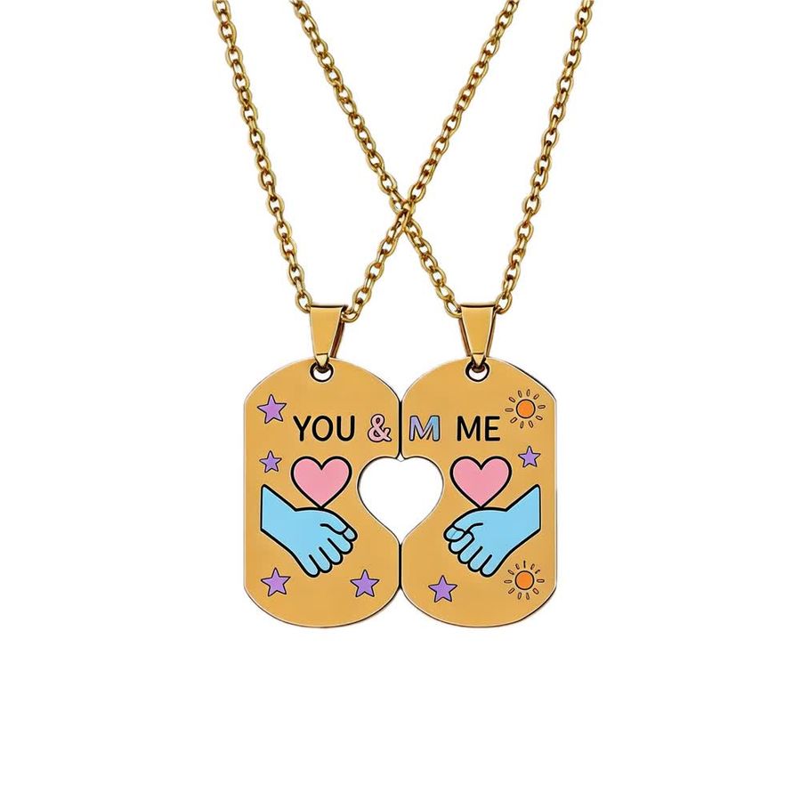 Couple Necklaces - Custom Cups Now