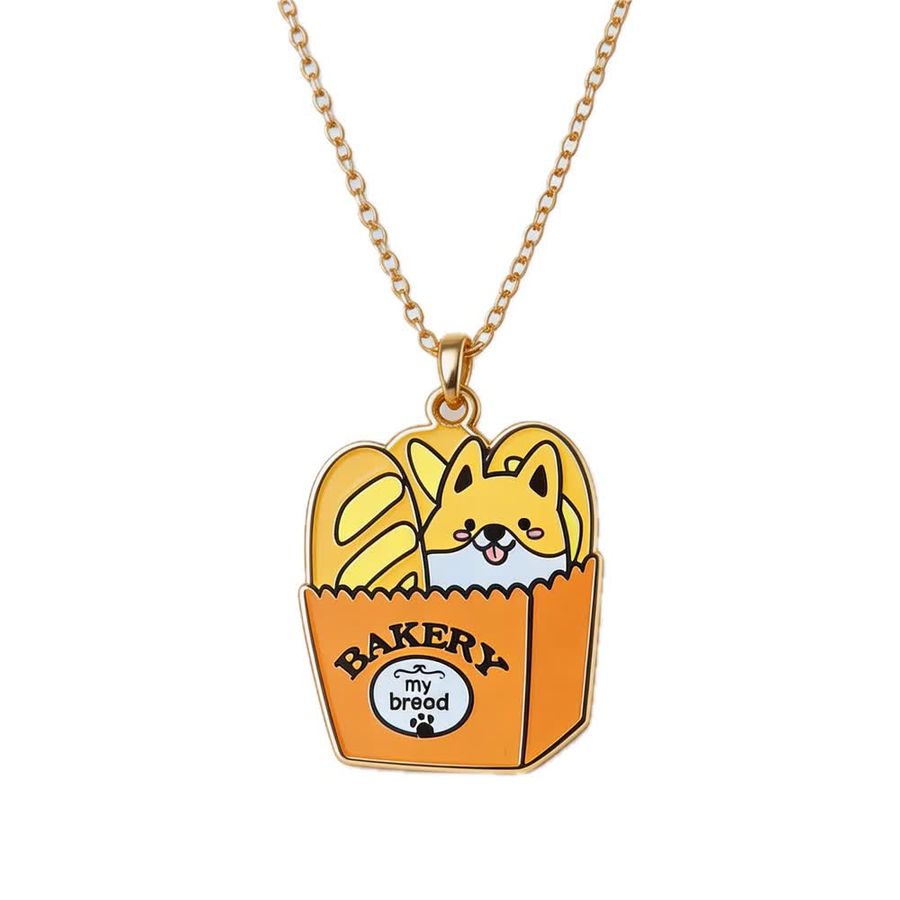 Hard Enamel Charm Necklaces - Custom Cups Now