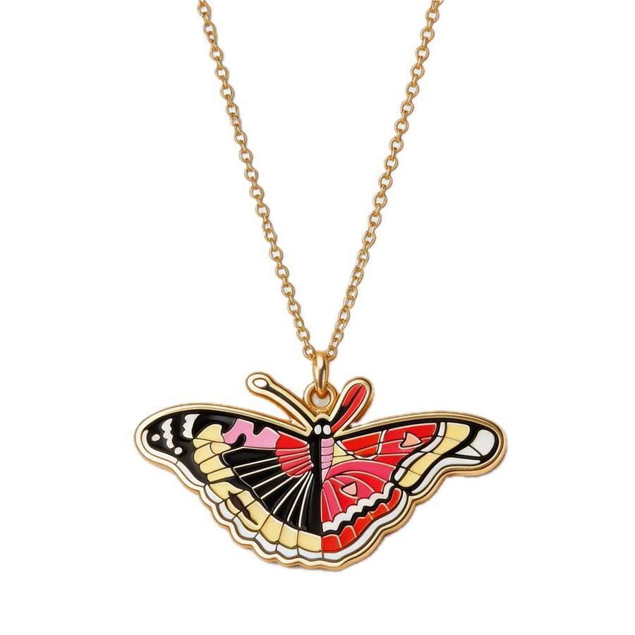 Hard Enamel Charm Necklaces - Custom Cups Now