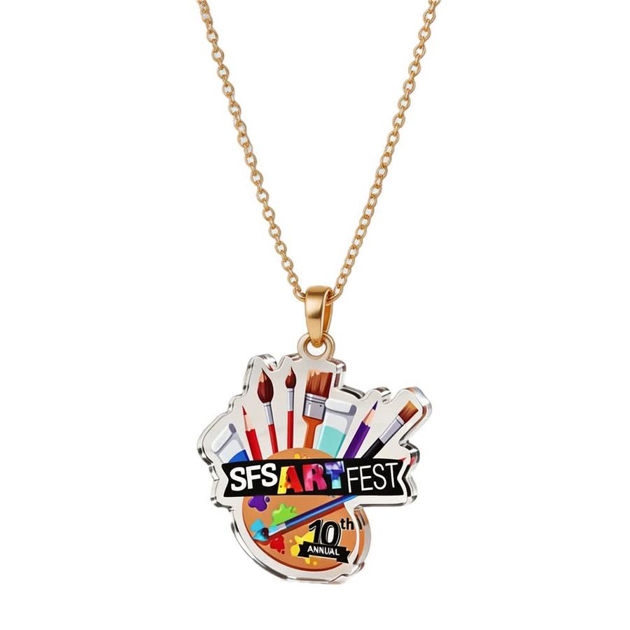 Acrylic Charm Necklaces - Custom Cups Now